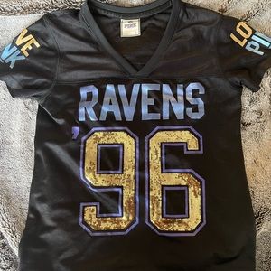 Baltimore Ravens Pink Victoria Secret Jersey